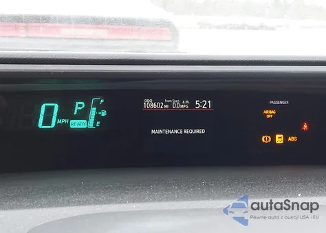 2013 Toyota Prius C Four из США, поврежденный, VIN JTDKDTB33D1042684